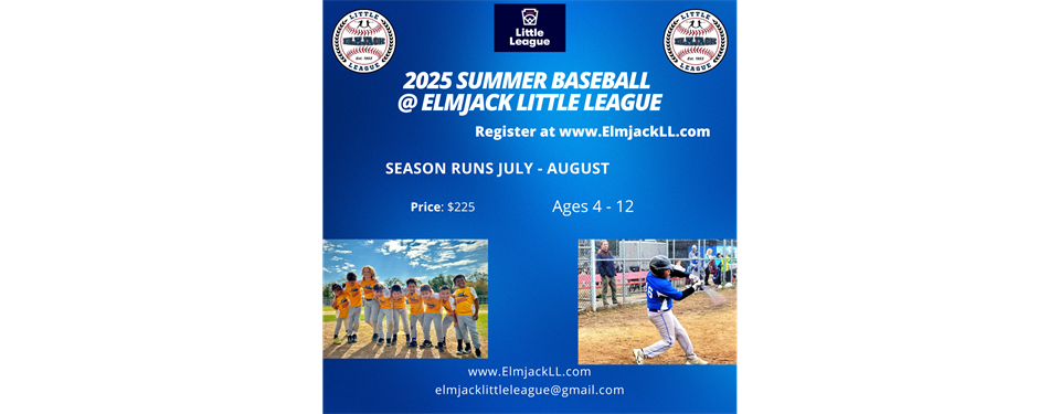 Register for Elmjack Summer